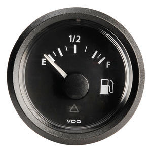 Fuel level indicator 10/180 ohm black